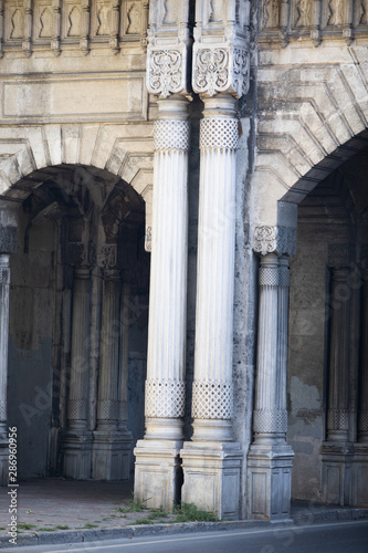 detail of historical architectural monuments