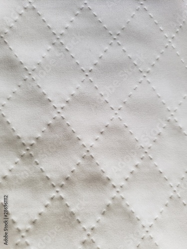 white quilted abstract background texture