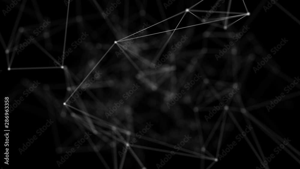 Abstract geometric molecular structures and neural network. Molecules DNA and genetic engineering. Futuristic artificial intelligence concept. technological and scientific design Green Screen Alpha Abstract geometric molecular structures and neural network. Molecules DNA and genetic engineering. Futuristic artificial intelligence concept. technological and scientific design Green Screen Alpha