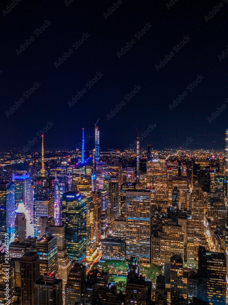 Fototapeta premium New York City At Night