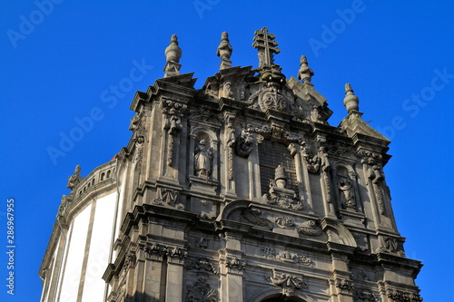 Clerigos Tower, one of the landmarks and symbols of the city of Porto, Portugal.