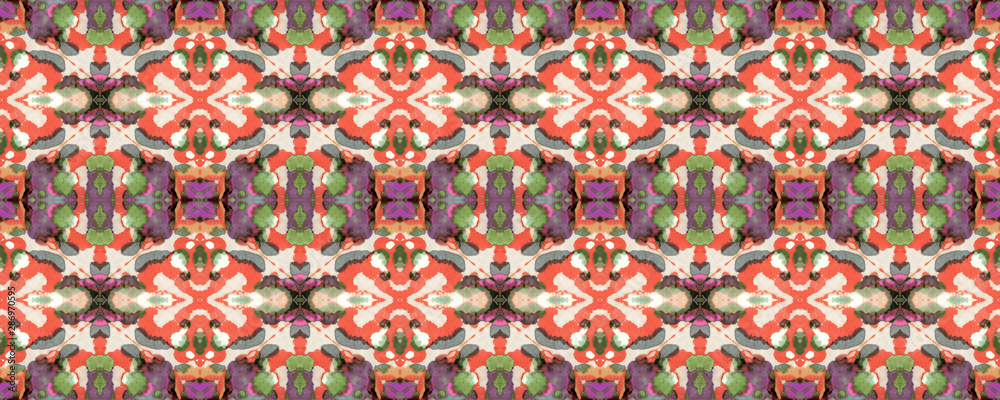 Ethnic Seamless Pattern. 