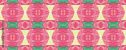 African Seamless Pattern.  photo