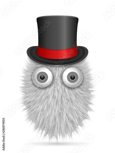 Hairy cartoon