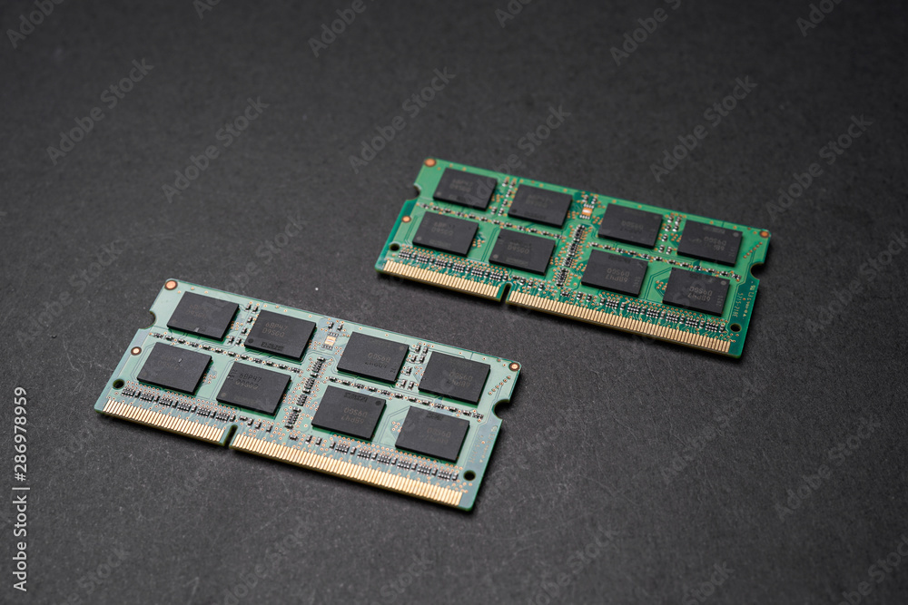 A random access memory DDR4 RAM Module for Notebook or laptop A random access memory DDR4 RAM Module for Notebook or laptop