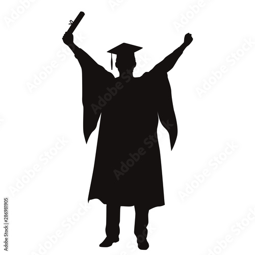 Graduate Silhouette
