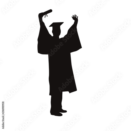 Graduate Silhouette
