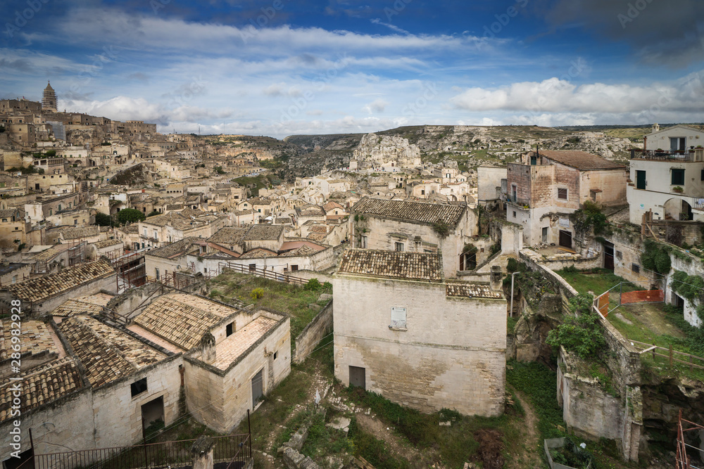 Matera, the cave city in Basilicata, Italy