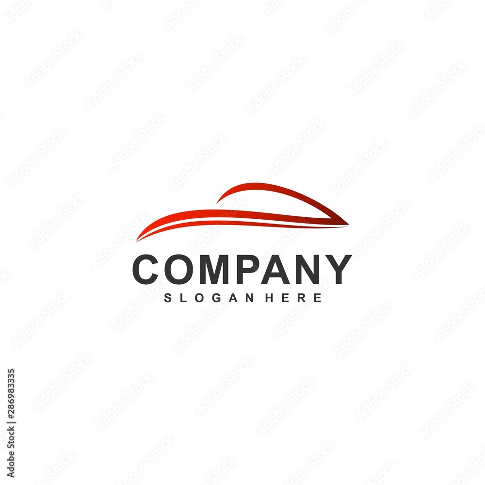 Auto style car logo design with concept sports vehicle icon silhouette Auto style car logo design with concept sports vehicle icon silhouette