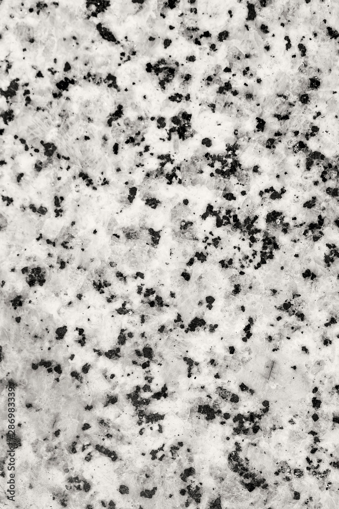 Fototapeta premium black and white marble texture , granite wall , abstract background , rough stone