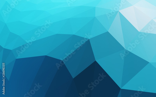 Abstract geometric rumpled triangular low poly 3d rendering 