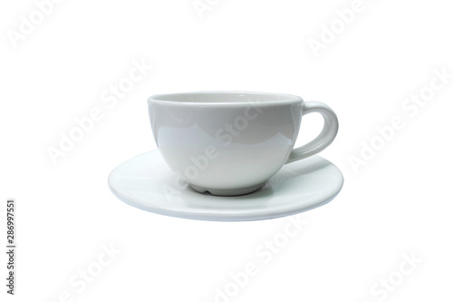 coffee​/tea​ cup​ white​ color​ isolated.​ white​ coffee​ cup​ on​ white​ background.