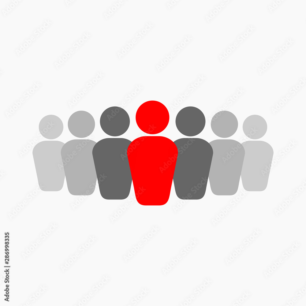 business people group icon isolated on white background. business sign organization teamwork with manager and staff. business leader and employee. leadership concept. business people group icon isolated on white background. business sign organization teamwork with manager and staff. business leader and employee. leadership concept.
