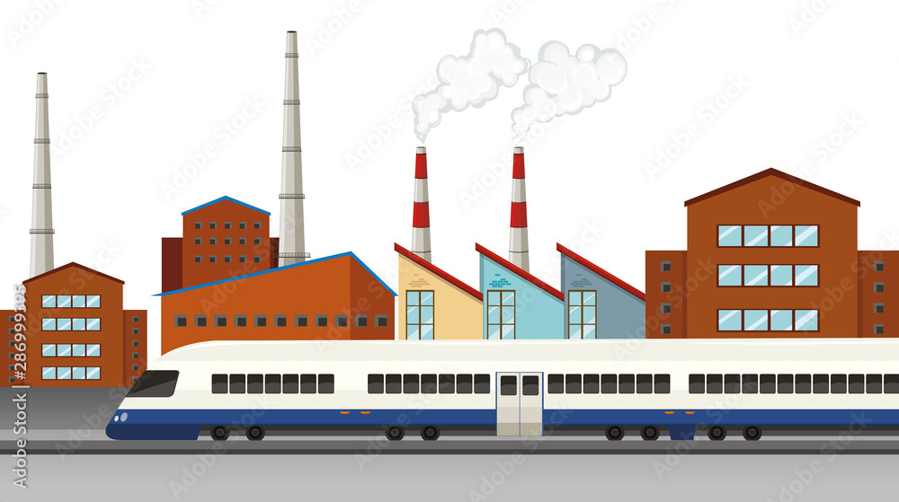 Obraz premium Nature scene landscape template