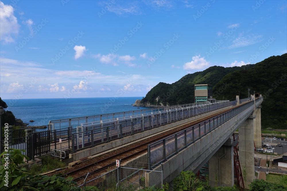 Obraz premium 余部鉄橋