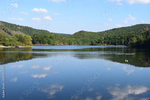 Obersee der Rurtalsperren, bei Rurberg am Staudamm photo