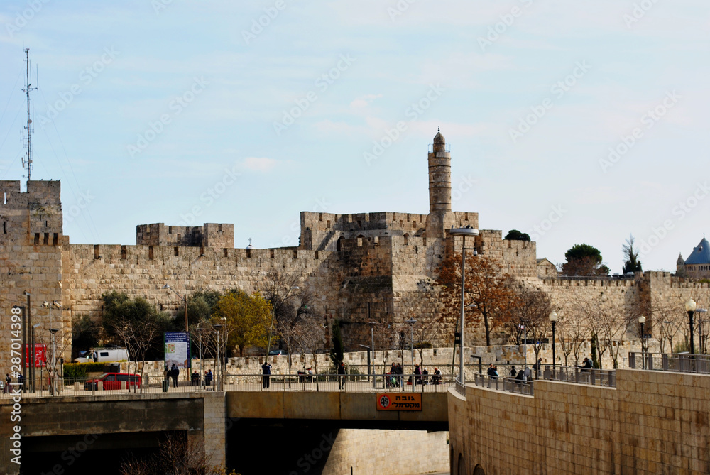 Jerusalem (Israel) Entrance to the Old City