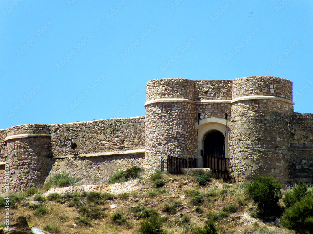 Castillo de Chinchilla de Montearagón en Albacete
