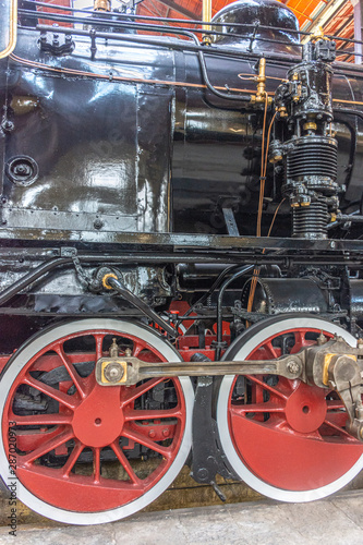  Old steam train restored © benny