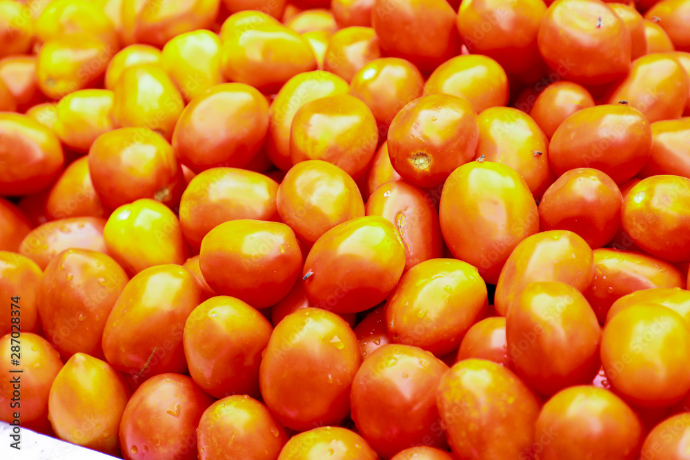 Fresh Red tomato in market