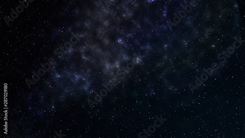 Stars in the Universe Galaxy space background