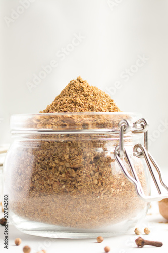 Spice Mix in Jar for Indian Cooking