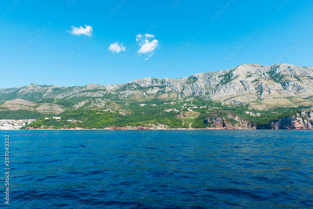 Montenegro landscape on a sunny day