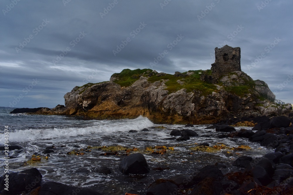 castle by the sea