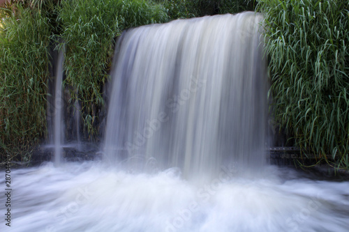 Waterfall in long exposure