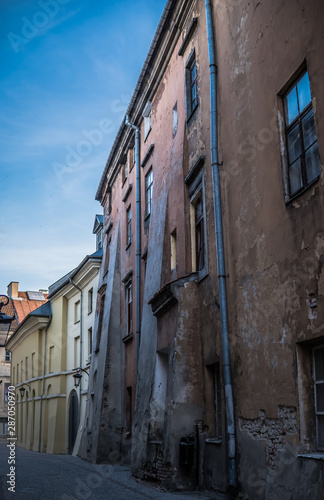 architecture of old town in Lublin