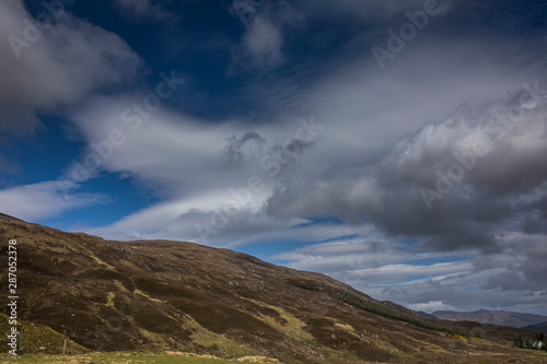 Die nördlichen Highlands von Schottland