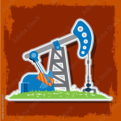 Oil pumps. Oil industry equipment.