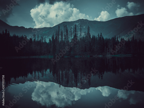 lake in mountains