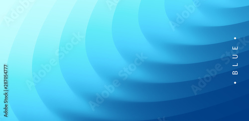 Abstract waved background with layers. Trendy covers design. Vector illustration in modern art style.