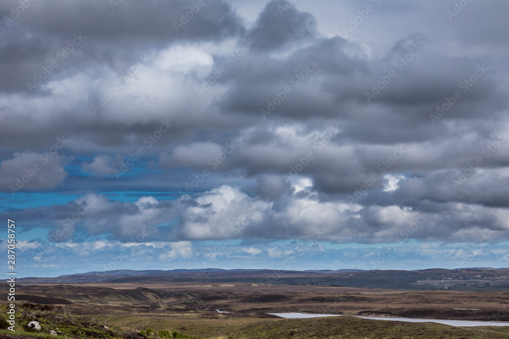 Die nördlichen Highlands von Schottland Die nördlichen Highlands von Schottland
