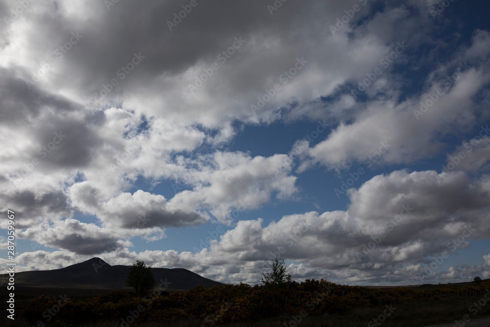 Die nördlichen Highlands von Schottland Die nördlichen Highlands von Schottland