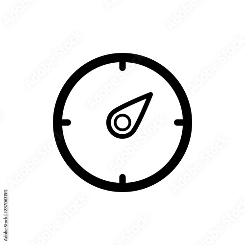 compass design trendy icon template