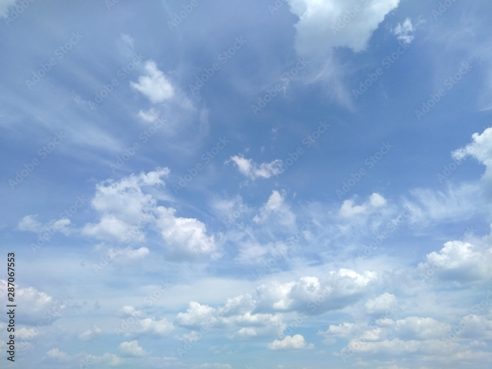 clouds sky blue air nature spring summer freedom flight