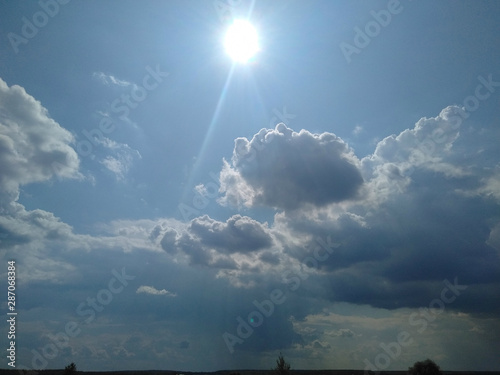 clouds sky summer morning freedom flight blue nature nature