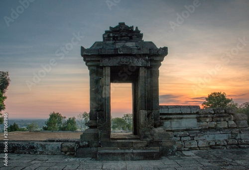 Barong Temple is one of the temples in Indonesia, right in Yogyakarta..