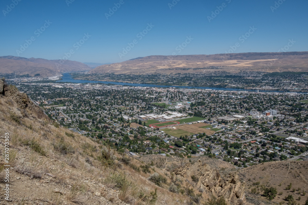 South side of Wenatchee from Saddle Rock trail
