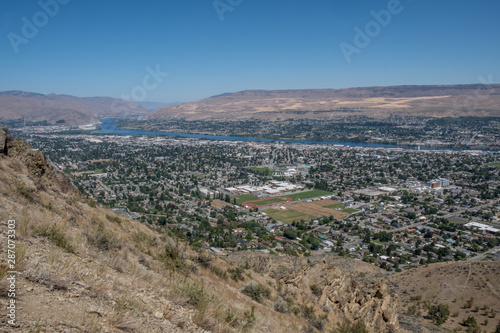 South side of Wenatchee from Saddle Rock trail