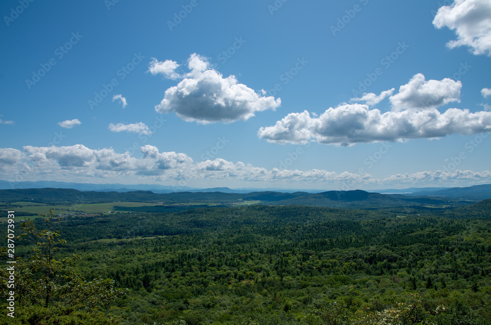 views from the summit of Boquet mountain trail views from the summit of Boquet mountain trail