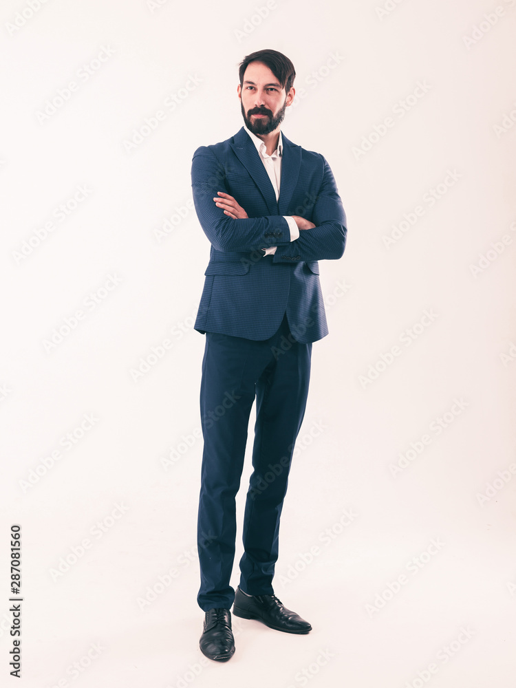 concept of business success - a portrait of a confident business men concept of business success - a portrait of a confident business men