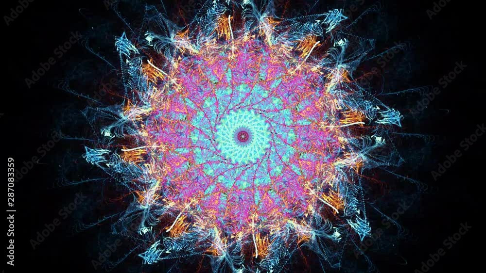 Sacred Geometry 1009: The Flower of Life (Loop).