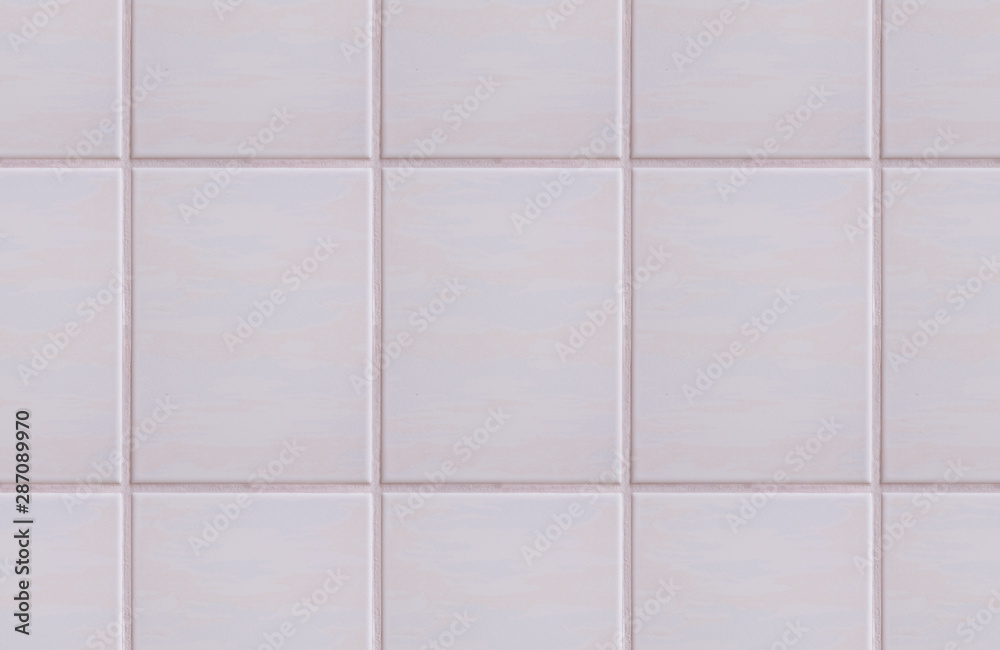 Seamless tileable white bathroom tiles Texture