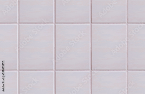 Seamless tileable white bathroom tiles Texture