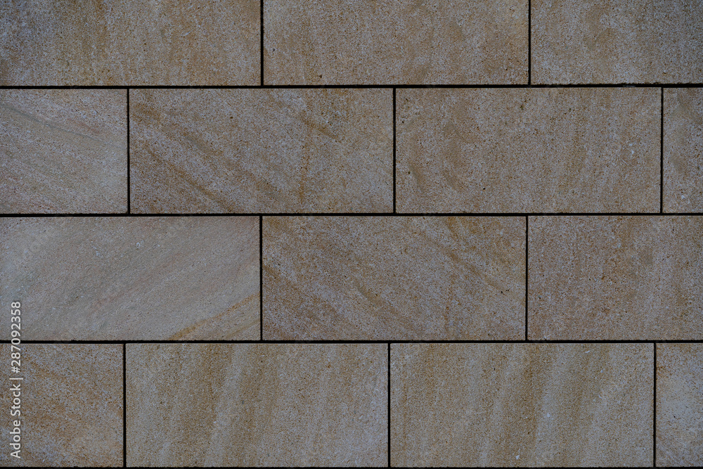 Fototapeta premium Wall of stone as texture and background