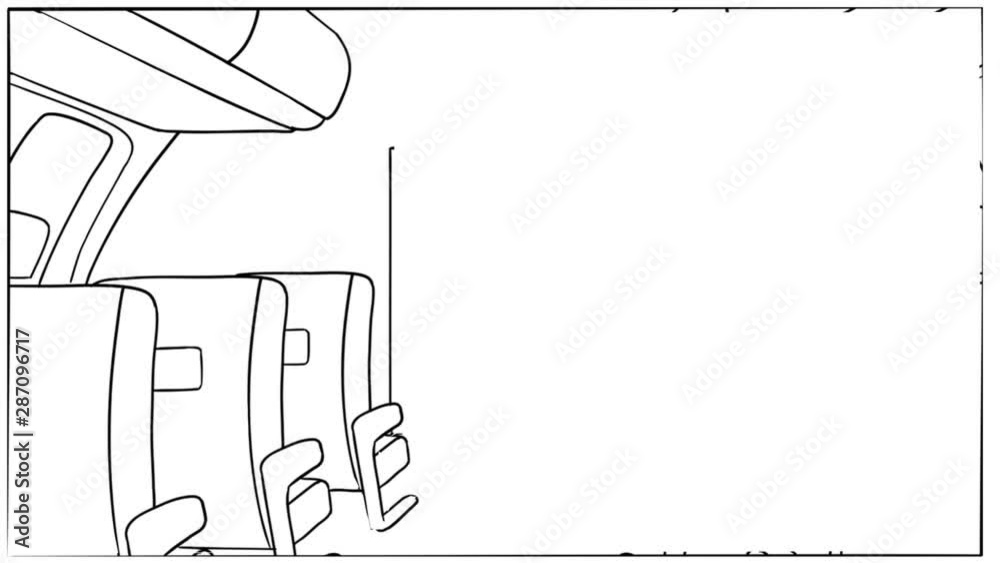 pilot interieur avion sans crayon