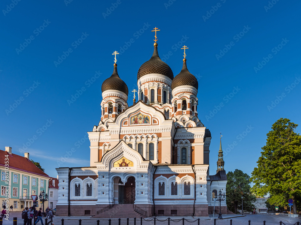 Fototapeta premium Alexander Nevsky Cathedral in Tallinn; Estonia